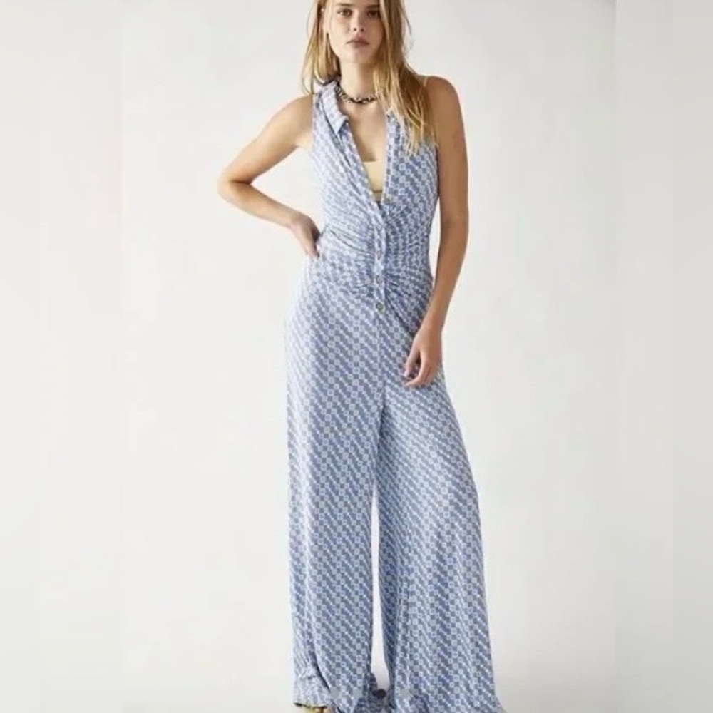 Free People Shayla Halter
Jumpsuit NWOT XS